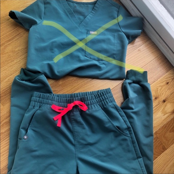 High waisted Hydrogreen FIGS, SOLD OUT ONLINE!! - Picture 2 of 4